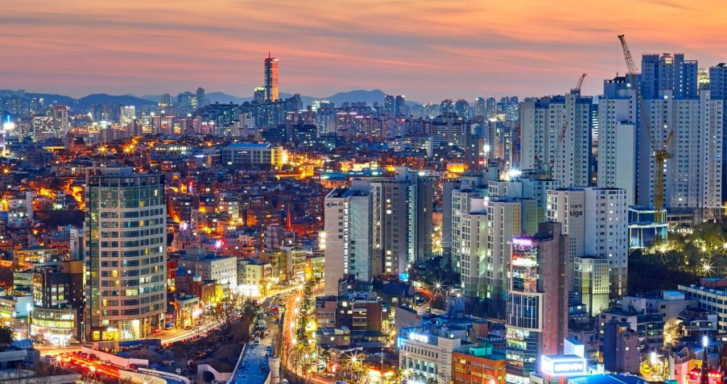 best countries to be a digital nomad soutk korea
