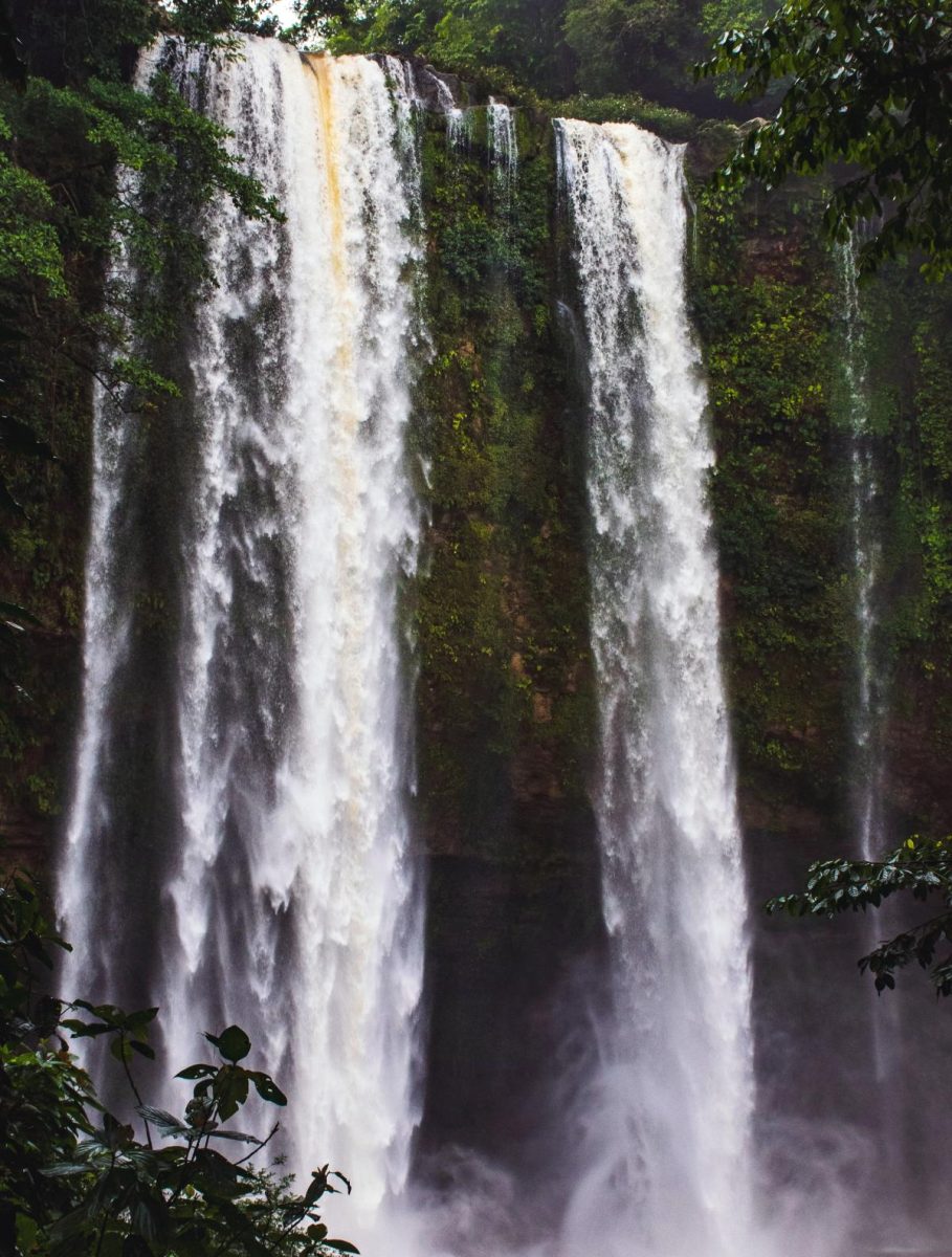 Chiapas waterfall mexico